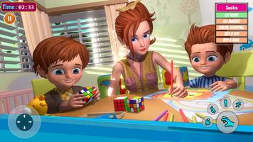 Virtual Mom Simulator 3D الملصق