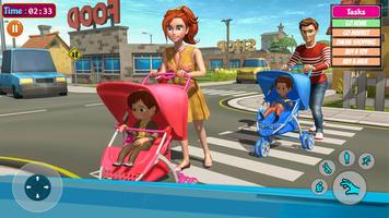 برنامه‌نما Virtual Mom Simulator 3D عکس از صفحه