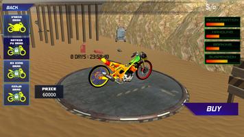 Indonesian Drag Bike Simulator постер