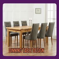 Dinning Table Design Affiche