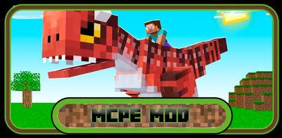 Dinosaur Mod for Minecraft 海报