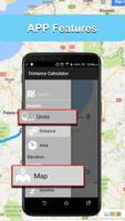 Zone de calcul du terrain et de la distance capture d'écran 1