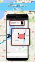 Zone de calcul du terrain et de la distance capture d'écran 3