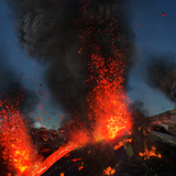 Mega Volcano - Fire and Fury Zeichen