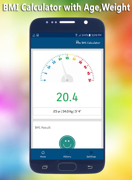 Bmi Calculator Pro Age Weight Health Calculator For Android