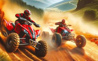 ATV Quad Bike Offroad Games 3D Plakat