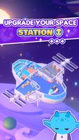 Alien Idle: Space Hotel Tycoon Cartaz