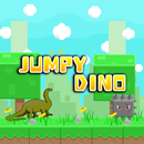 Jumpy Dinosaur - 2D Side-Scroller Dino Game (Free) aplikacja