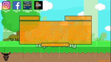 Jumpy Dinosaur - 2D Side-Scroller Dino Game (Free) capture d'écran 1