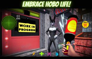 Hungry Hobo : Simulator of Bum Affiche