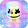 Galaxy Cool Dj Man Keyboard Theme