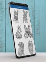 Dog Coloring Pages 海報