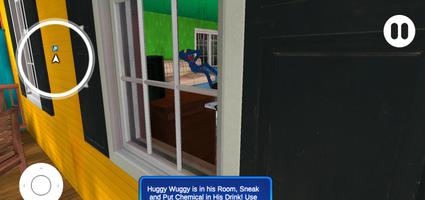 Huggy vuggy Gameplay Simulator Affiche