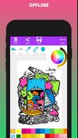 DOODLE ART Coloring Pages-poster