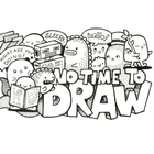 Doodle Art Design Ideas-icoon