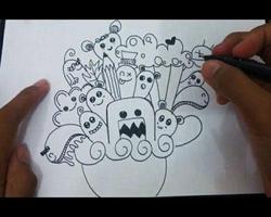 Doodle ideas de dibujo de arte captura de pantalla 1