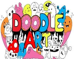 3 Schermata Doodle idee di disegno artistico