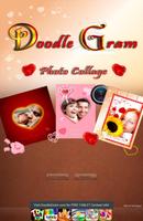 Collage Photo Fun Doodle Gram™ постер