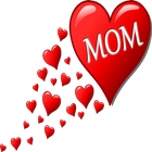 Mom is Best Cards! Doodle Wish icône