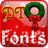 Christmas Fonts 4 Doodle Text! أيقونة