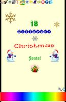 Christmas Fonts 4 Doodle Text! スクリーンショット 1
