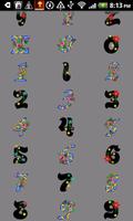 Alphabet stickers for Doodle T Ekran Görüntüsü 3