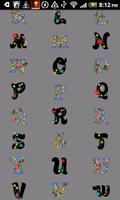 Alphabet stickers for Doodle T Ekran Görüntüsü 2