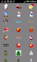 Christmas Stickers Doodle Text capture d'écran 3