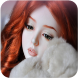 Cute Doll HD Wallpaper icône