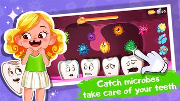 Teeth care : dentist games syot layar 1