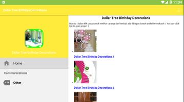 Dollar Tree Birthday Decorations โปสเตอร์