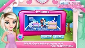 Dollhouse Decorating Games স্ক্রিনশট 2