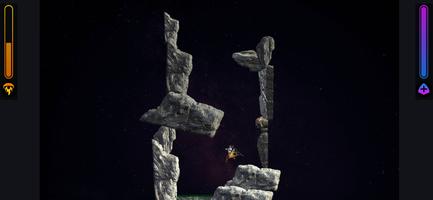 Moon Lander Inertial 2D screenshot 1