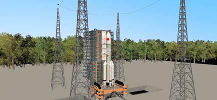 Long March Sim Rocket اسکرین شاٹ 1