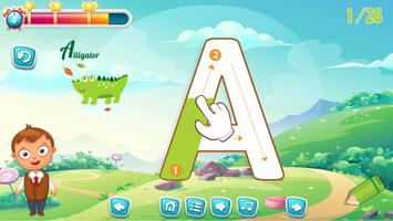 First Steps Book - ABC & 123 English Tracing captura de pantalla 2