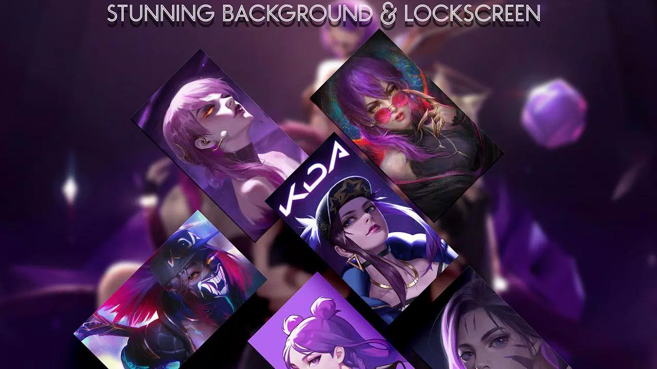 4k KDA Fanart - HD Background and Lockscreen APK for Android Download