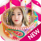 Photo On Birthday Cake App icon