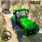 Tractor Trolley Offroad Game أيقونة