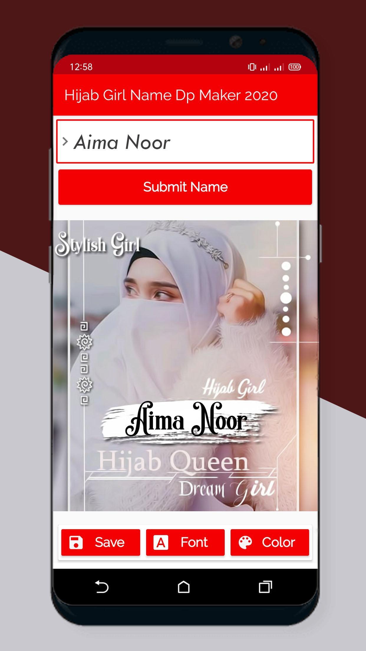 Hijab Girl Name Dp Maker 21 For Android Apk Download Hijab Girl Name Dp Maker 21 For Android Apk Download