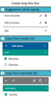 Shopping list — Lister 截图 2