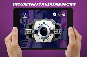 DX Decade Driver Henshin Belt الملصق