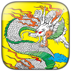 Dragon - Adult Coloring Books icon