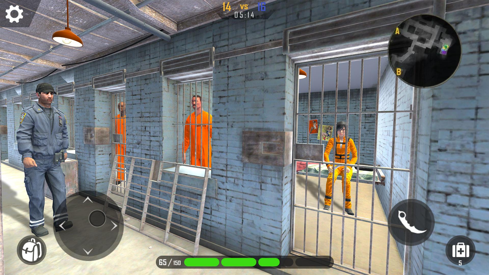 Игра Prison Escape миссия аэропорт. Побег по вентиляции.