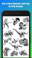 How to Draw Dinosaurs Affiche