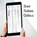 Dessiner des vêtements de mode icône