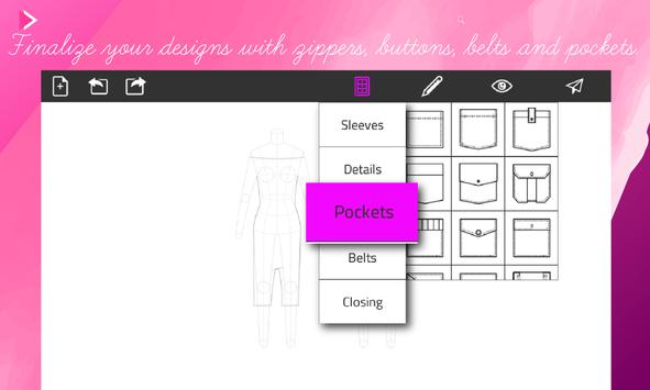 Fashion Design Flat Sketch for Android - APK Download