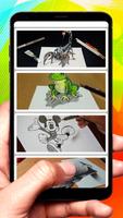 Drawing 3D Art on Paper 截图 1