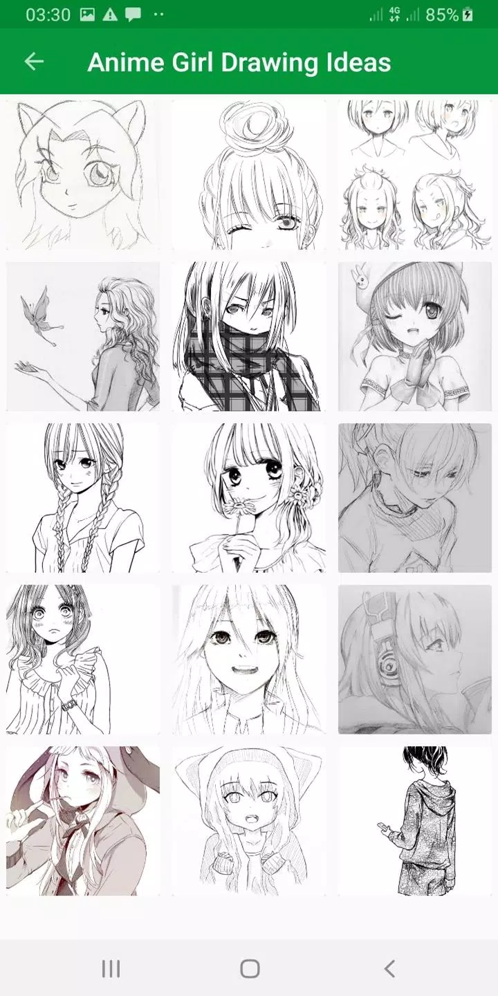 30 Easy Anime Girl Drawing Ideas : r/easyanimedrawings
