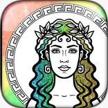 Glitter Godin Tekenboek