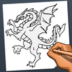How To Draw Dragons آئیکن